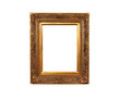 Old french gold painted wood frame