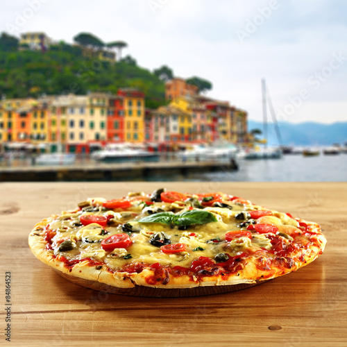 Naklejka dekoracyjna pizza 