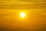 Fototapeta Zachód słońca - The Sun In Twilight Sky