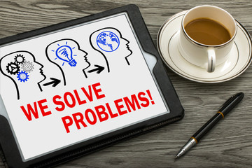 Wall Mural - we solve problems
