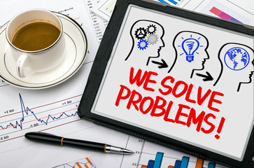 Wall Mural - we solve problems