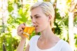© WavebreakmediaMicro - Attractive blonde woman drinking tea