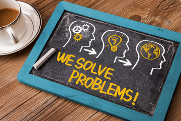 Wall Mural - we solve problems