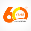 60 years anniversary logo