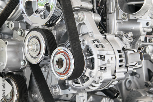 Tela Part of car engine