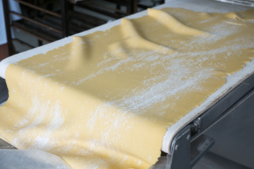 Rolled Sheet of Pie Crust Dough