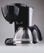 a machine for brewing coffee