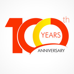 100 years anniversar logo
