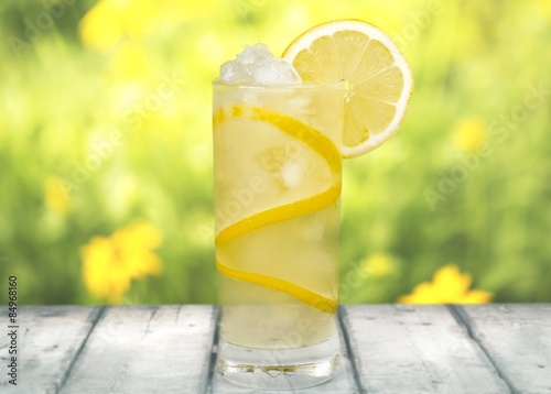 Cuadros en Lienzo Lemonade, Refreshment, Cold Drink.