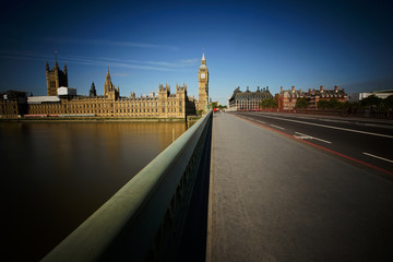 Fototapete - London skyline include Westminster Palace and Big Ben