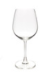 Wine glass on the white background