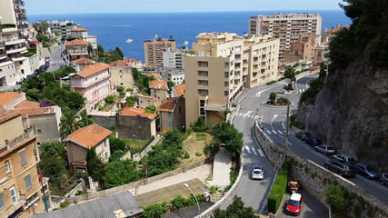 Sticker - View on Monaco