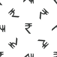 Poster - rupee pattern