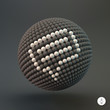 © Login - Speech icon. Web sign. Design element. 3d vector illustration.