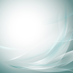 Wall Mural - abstract smooth bright flow background for nature tech