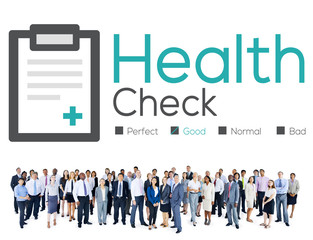 Canvas Print - Health Check Diagnosis Medical Condition Analysis Concept