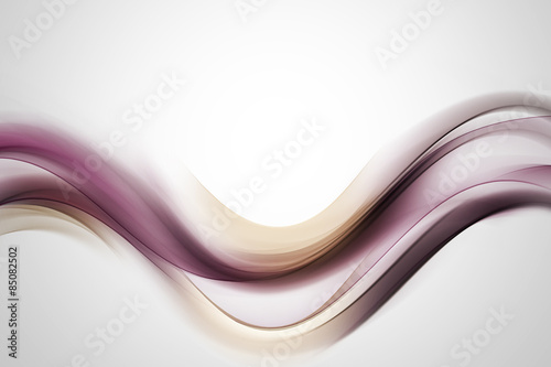 Nowoczesny obraz na płótnie Modern Abstract Waves Design Background