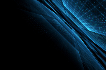 Poster - Digital technology abstract background