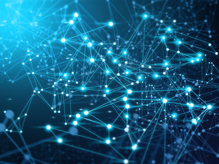 cryptocurrency bitcoin, ai brain system data connecting to analysis , light internet social network background, illustration of global web with link to electric information