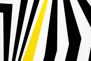 black and white abstract regular geometric fabric texture background