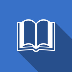 Aufkleber - book flat icon