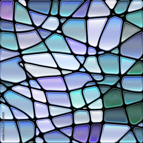 Naklejka - mata magnetyczna na lodówkę abstract stained-glass mosaic background