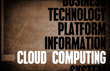 Wall Mural - Cloud Computing