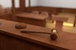 3d render of court room
