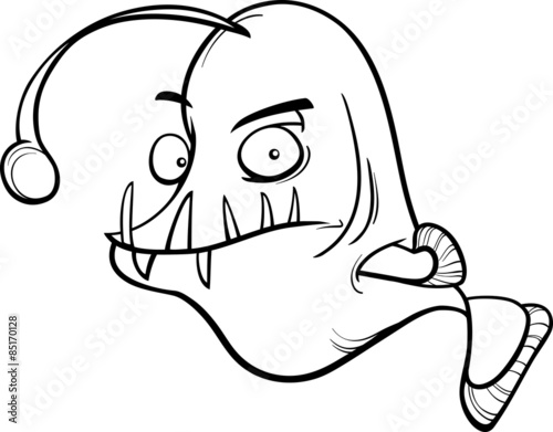 30 Angler Fish Coloring Pages - Free Printable Coloring Pages