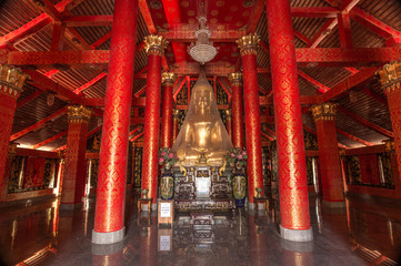 Thai temple in Khao Wong, kalasin Thailand