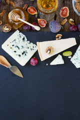 Wall Mural - Various types of cheese