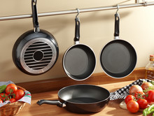 Set Of Black Frying Pans