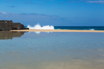 Wall Mural - Lumahai beach in Kauai