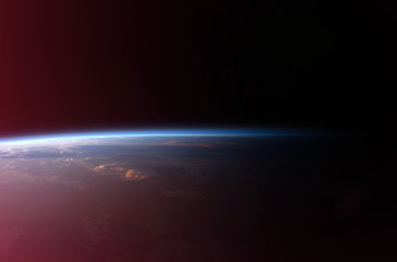 Wall Mural - planet earth from the space. some elements of this image furnished by nasa