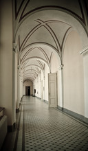 Corridor In Old Building