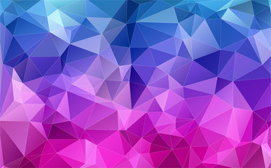 Wall Mural - Abstract Two-dimensional  colorful background