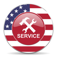 Poster - service american icon