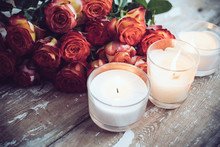 Roses And Candles