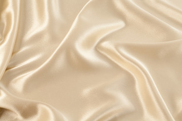 luxurious satin background, off-white color.