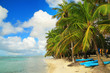 Beautiful beach in Guadeloupe, Caribbean Islands