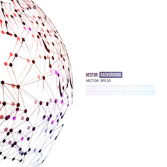 Wall Mural - vector social networks