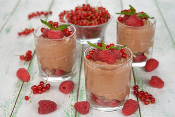 Wall Mural - Chocolate mousse