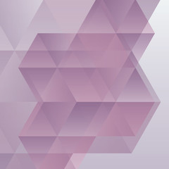 Wall Mural - Abstract geometric background, modern triangular design