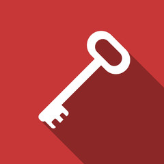 Poster - key flat design modern icon