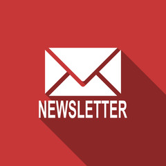 Poster - newsletter flat design modern icon