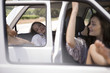 © Westend61 - South Africa, Friends on a road trip taking a break
