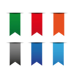 Poster - Ribbon set vector