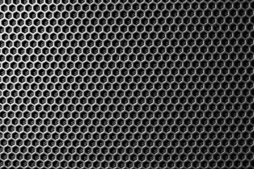 metal mesh of speaker grill texture