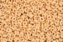 Closeup Of Cereal O's