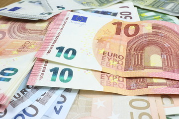  background  Euro Money .